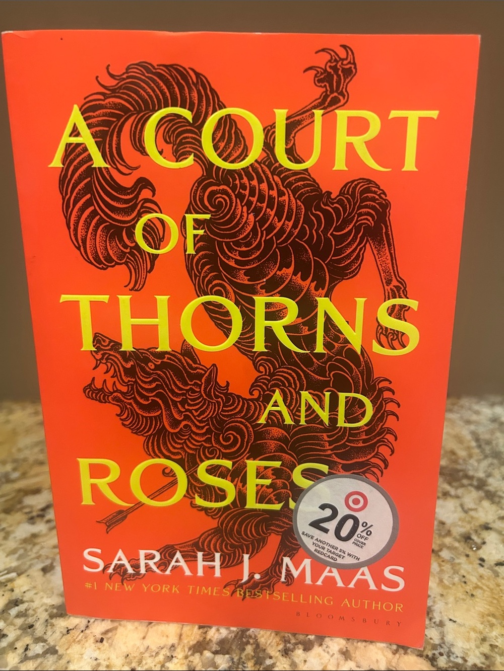 A Court of Thorns and Roses - Bright Orange Edition